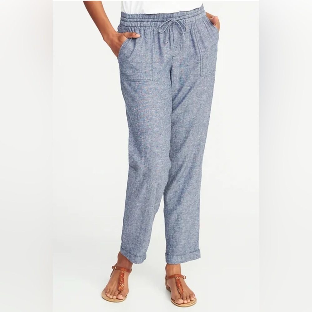 GAP Blue Straight Leg Pants